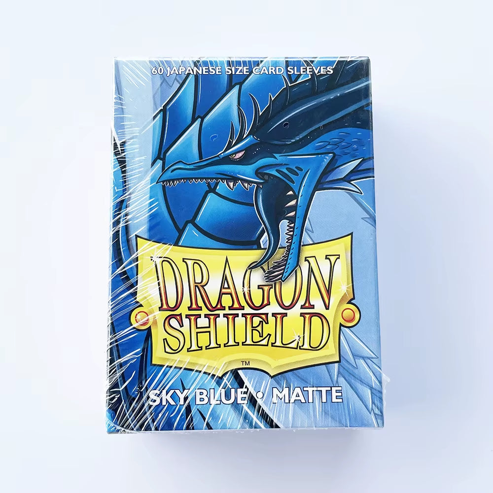 Dragon Shield 60Pcs/Box YGO Game Cards Sleeves Playing for Japanese Yu-Gi-Oh Small Sized MINI Board Game Cards Protector Cover