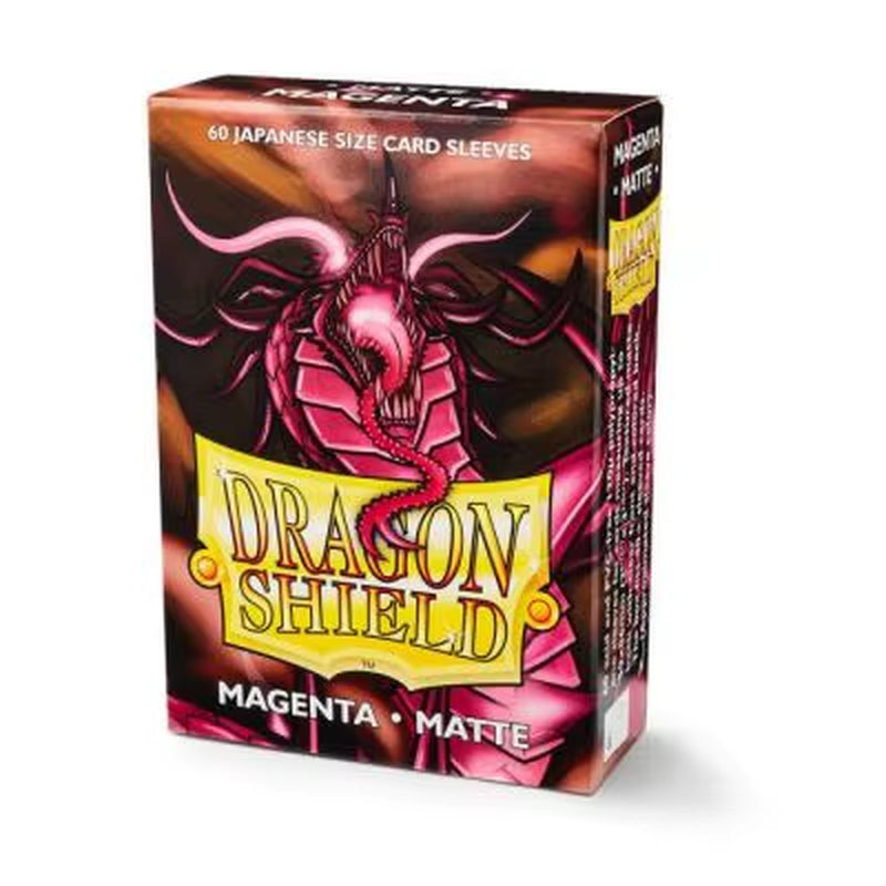 Dragon Shield 60Pcs/Box YGO Game Cards Sleeves Playing for Japanese Yu-Gi-Oh Small Sized MINI Board Game Cards Protector Cover