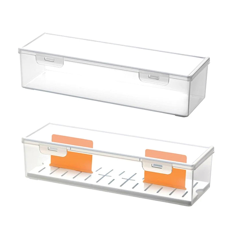 Clear Plastic Compartmentalized Organizer Box Holds 550+ Game Cards Storage Box with Adjustable Divider for PTCG/MTG Cards