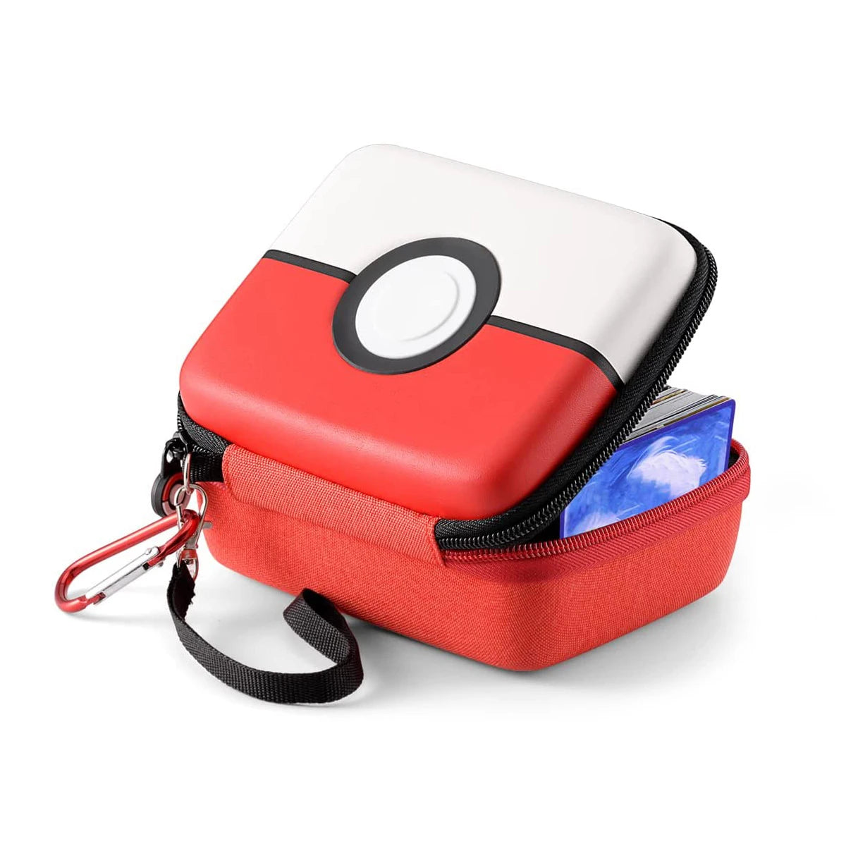 Hard-Shell Storage Box Carrying Case for Magic PTCG MTG Trading Cards, Gifts for Boys Girls, Holds 400+ Car
