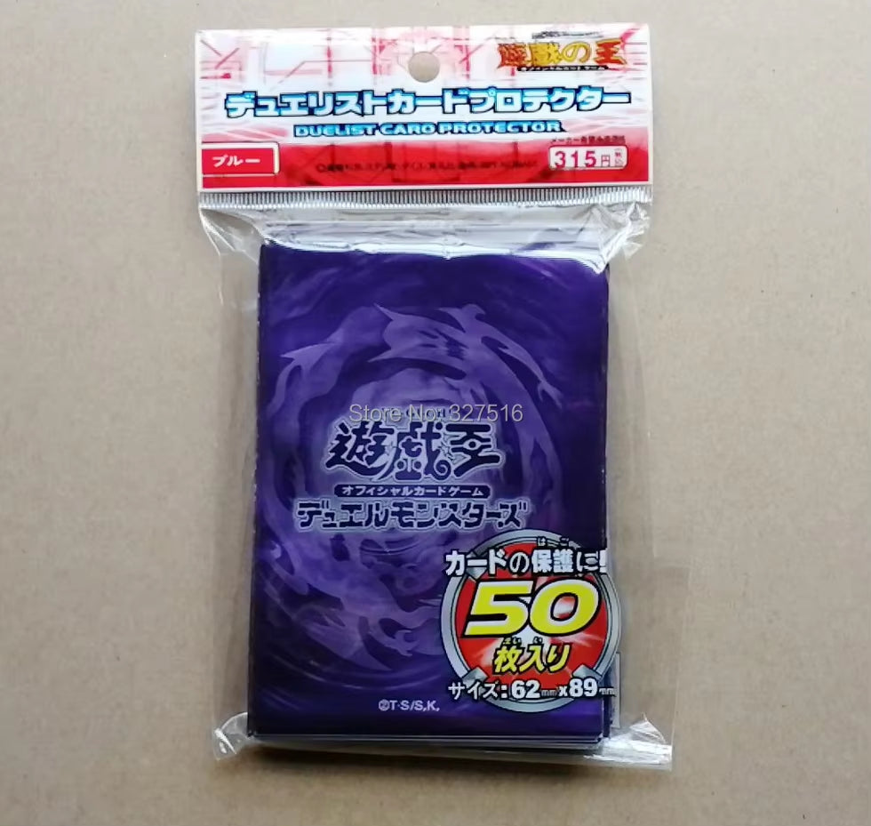 100Pcs/Lot (2 Packs) Yu-Gi-Oh! Card Sleeves Anime Yugioh Board Games Card Sleeves Card Barrier Cards Protector