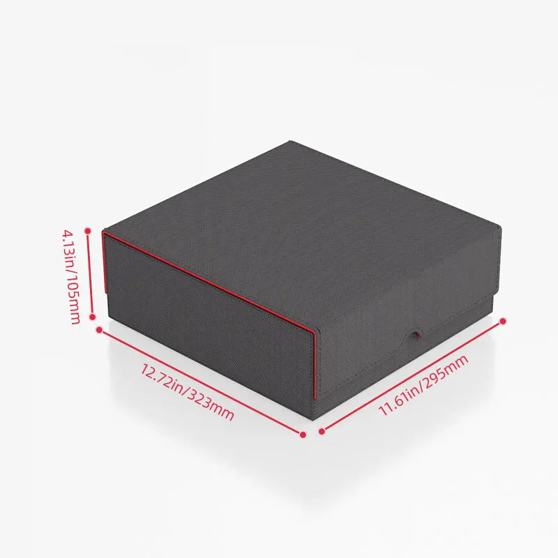 Leather Storage Box for Trading Cards Designed for MTG Decks, Trading Card Box, Commander Card Box for Pokemon for Magic for TCG