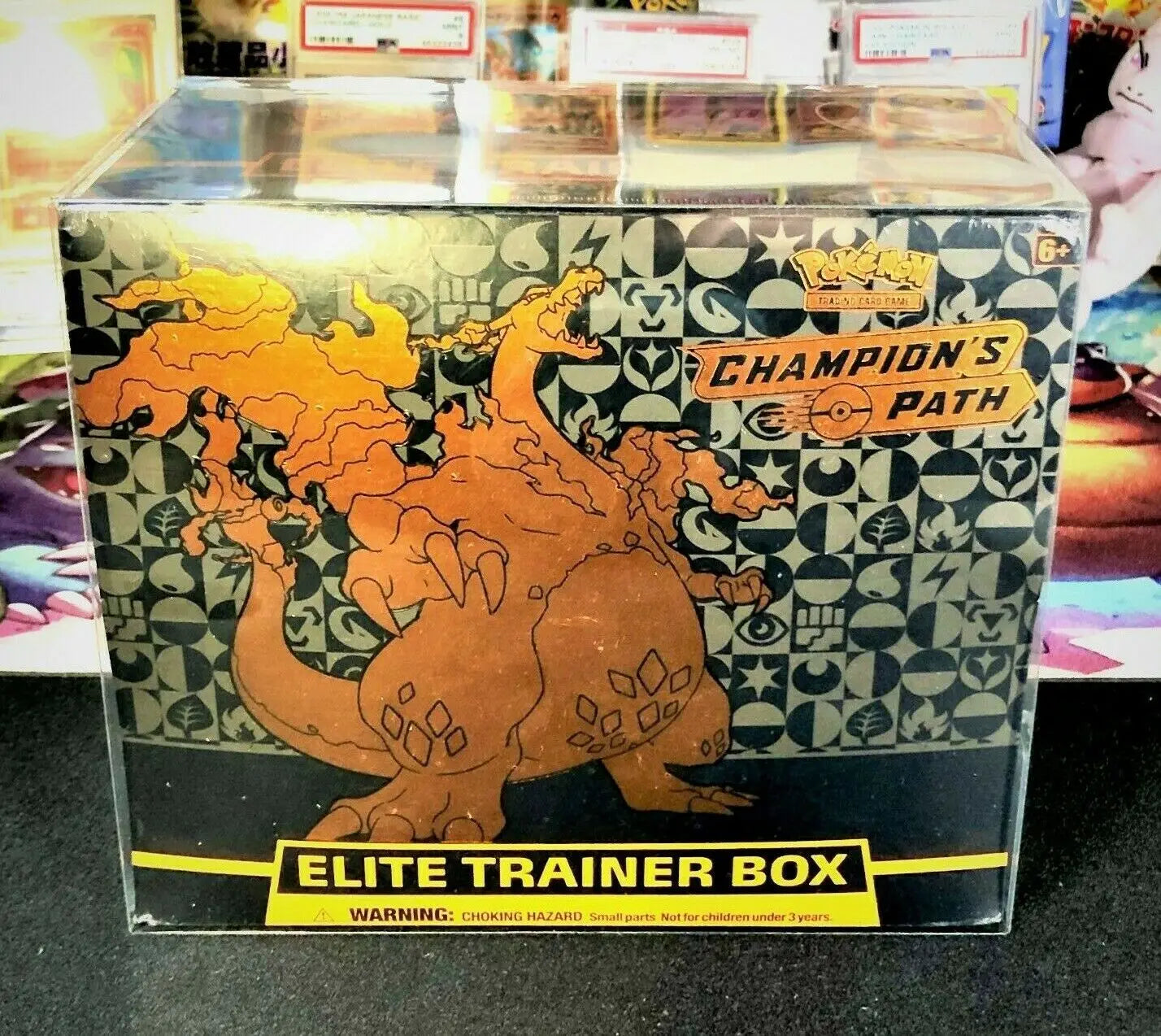 10 Pieces Dustproof PVC Trainer Box ETB Clear Plastic Protector Case Cards Protective Box Display for Pokemon Gift Collectables